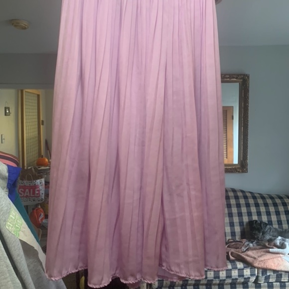 Lilac elastic skirt - Picture 2 of 2